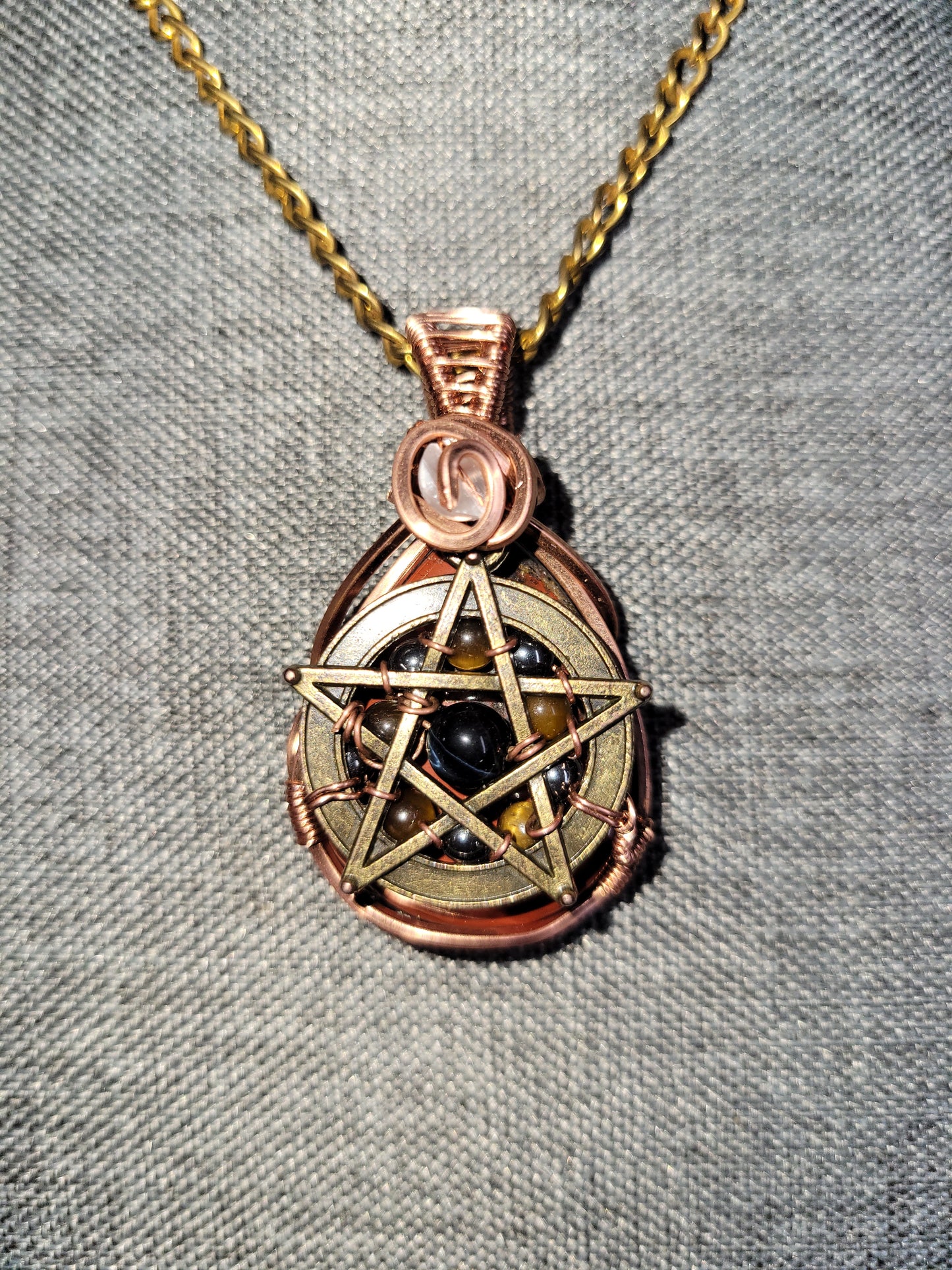 Red Jasper Protection Pendant