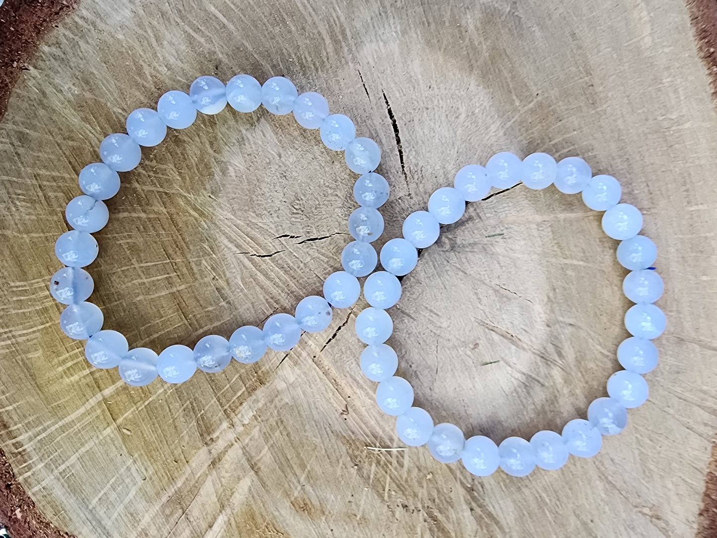 Assorted 8mm Crystal Beads Bracelets