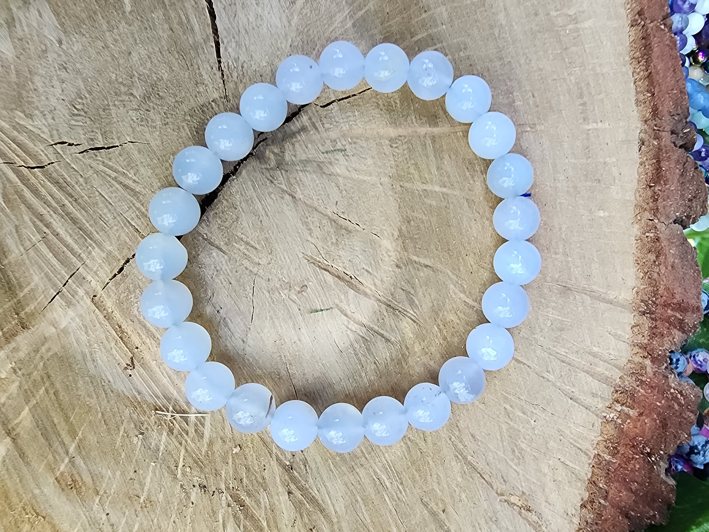 Assorted 8mm Crystal Beads Bracelets