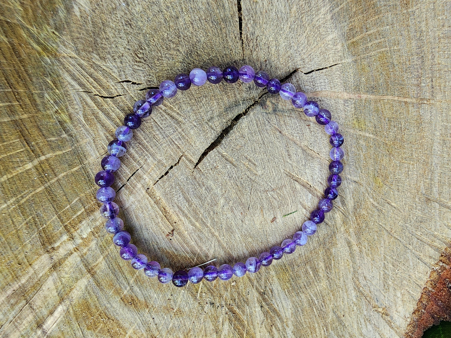 Assorted 4mm Crystal Beads Bracelets
