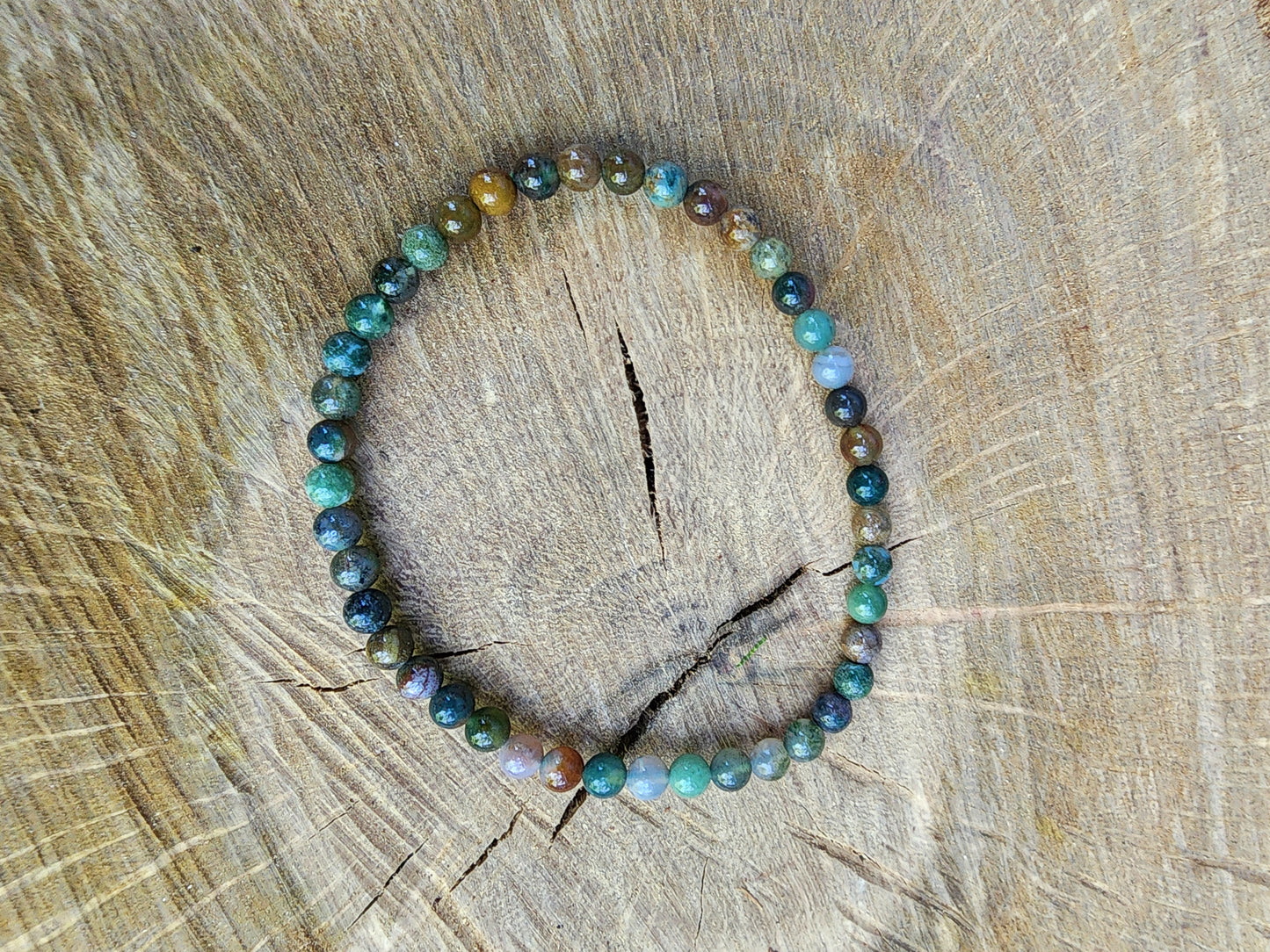 Assorted 4mm Crystal Beads Bracelets