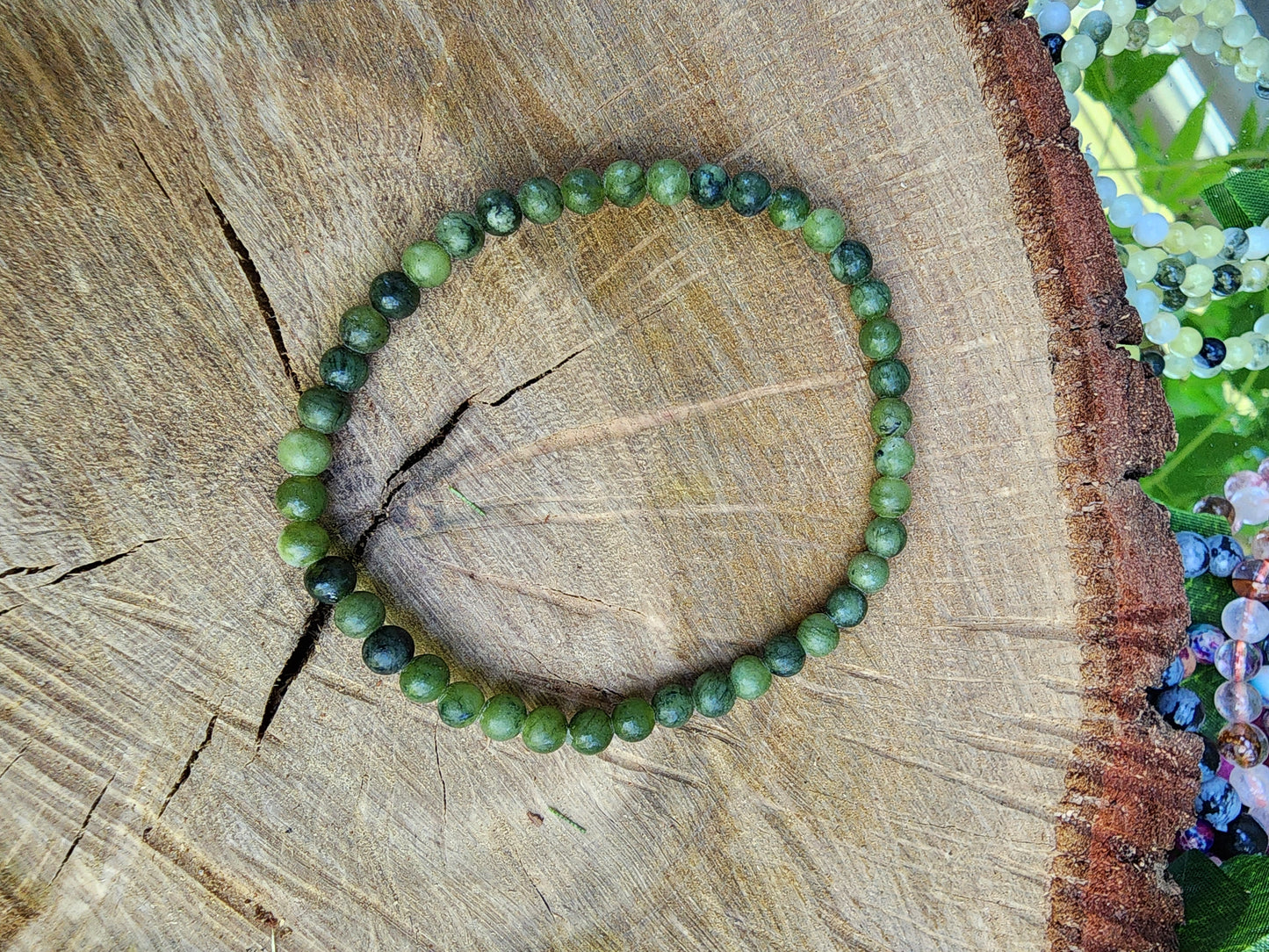Assorted 4mm Crystal Beads Bracelets