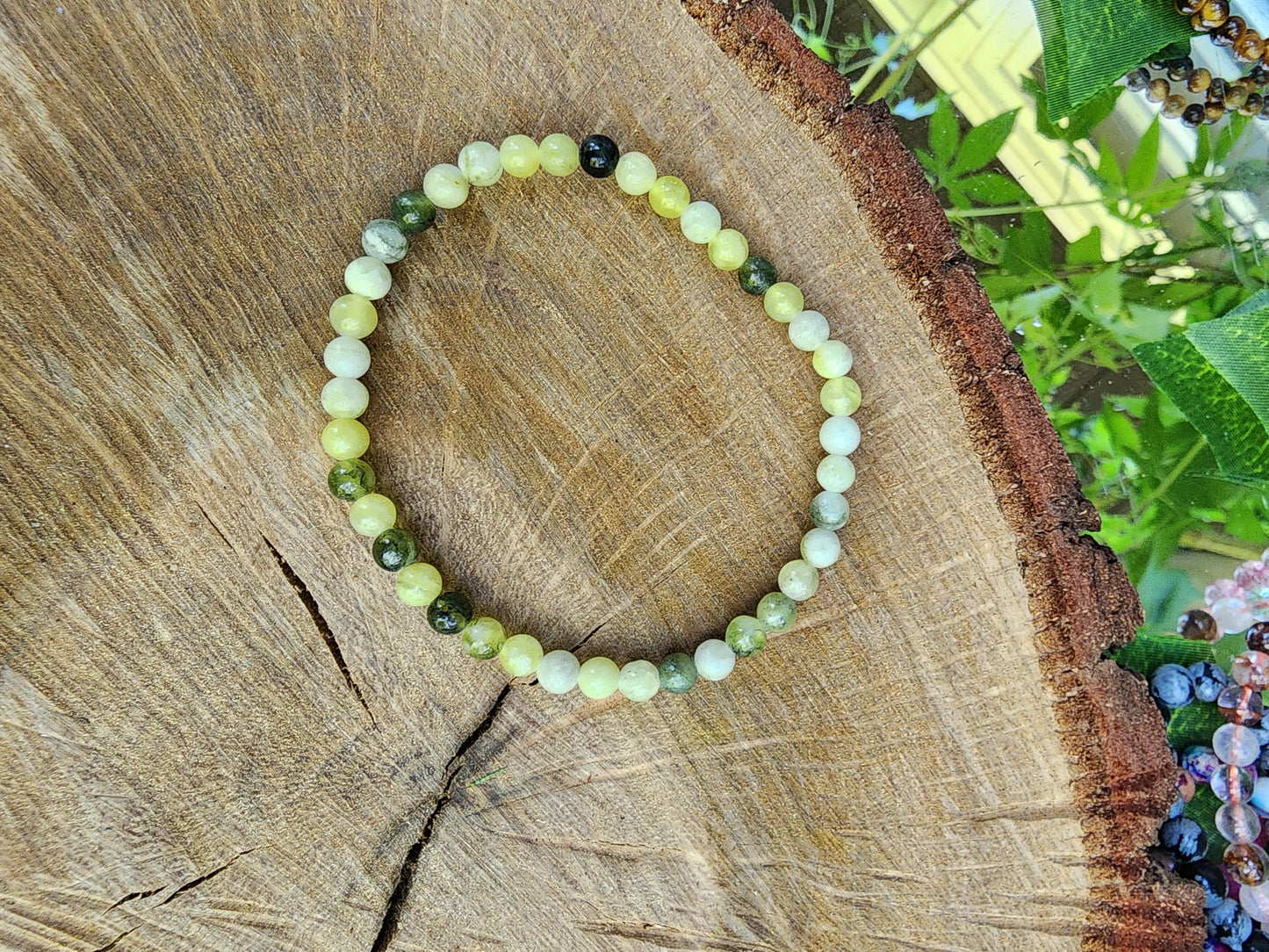 Assorted 4mm Crystal Beads Bracelets