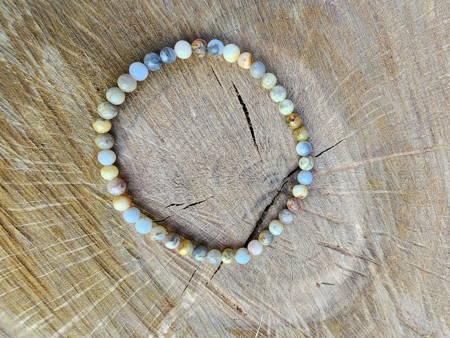 Assorted 4mm Crystal Beads Bracelets