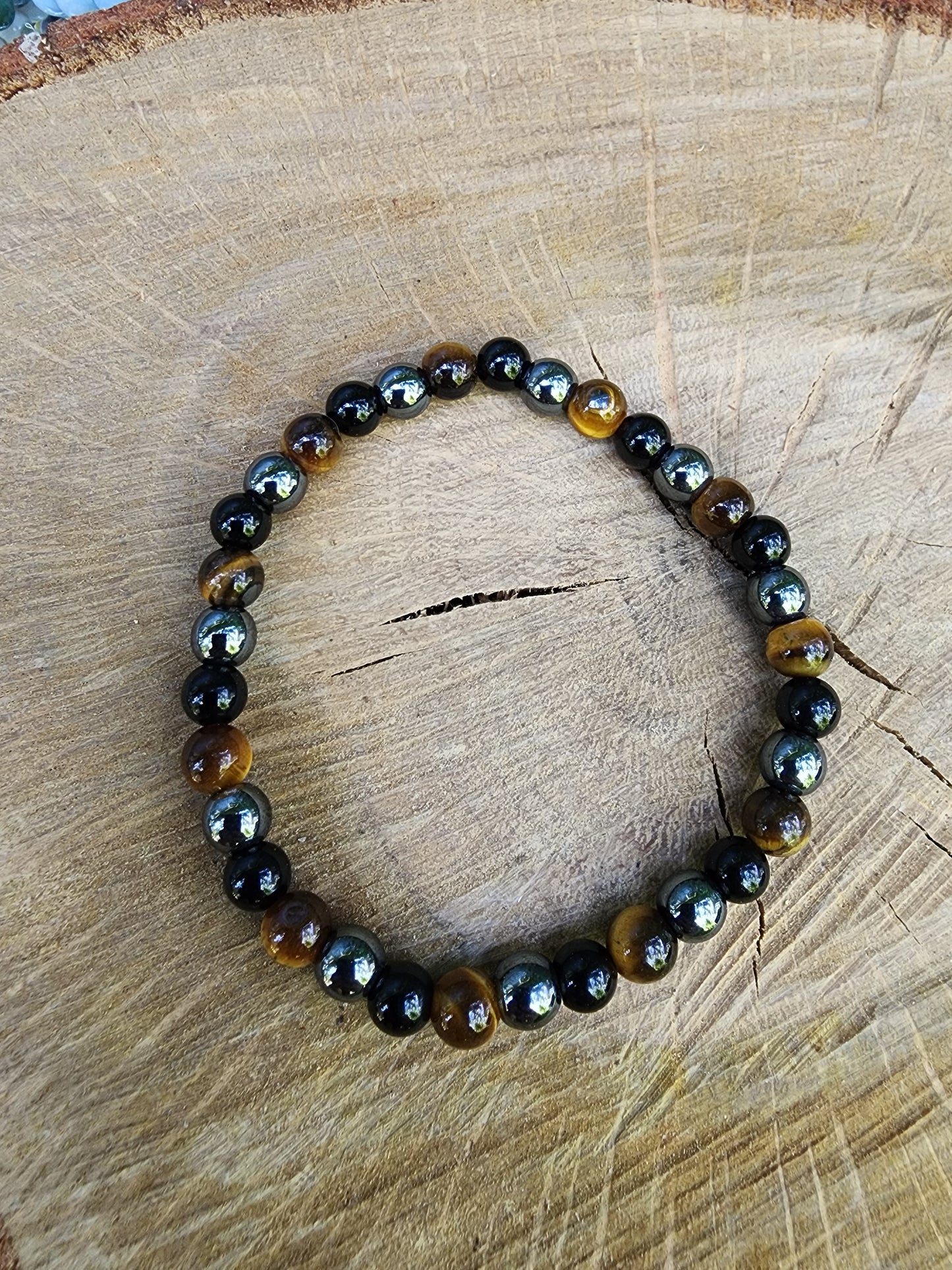 Assorted 6mm Crystal Beads Bracelets