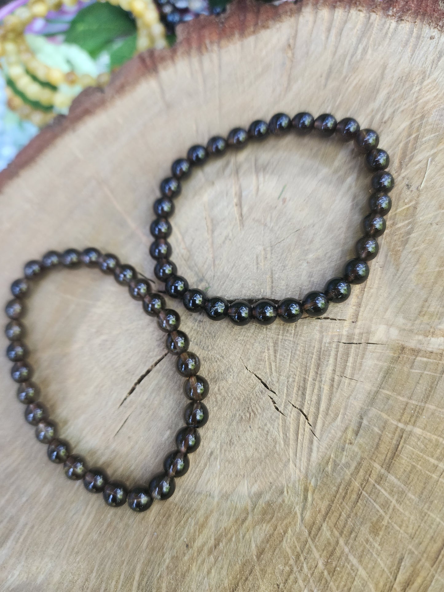 Assorted 6mm Crystal Beads Bracelets
