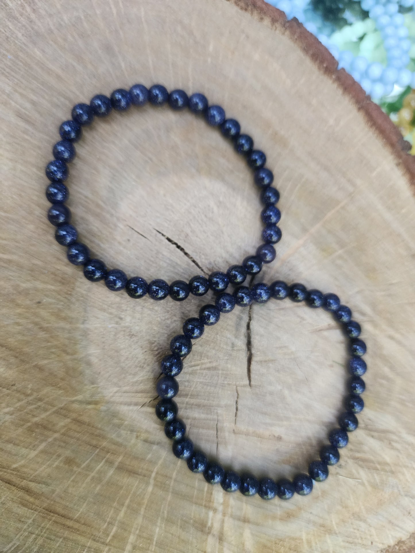 Assorted 6mm Crystal Beads Bracelets