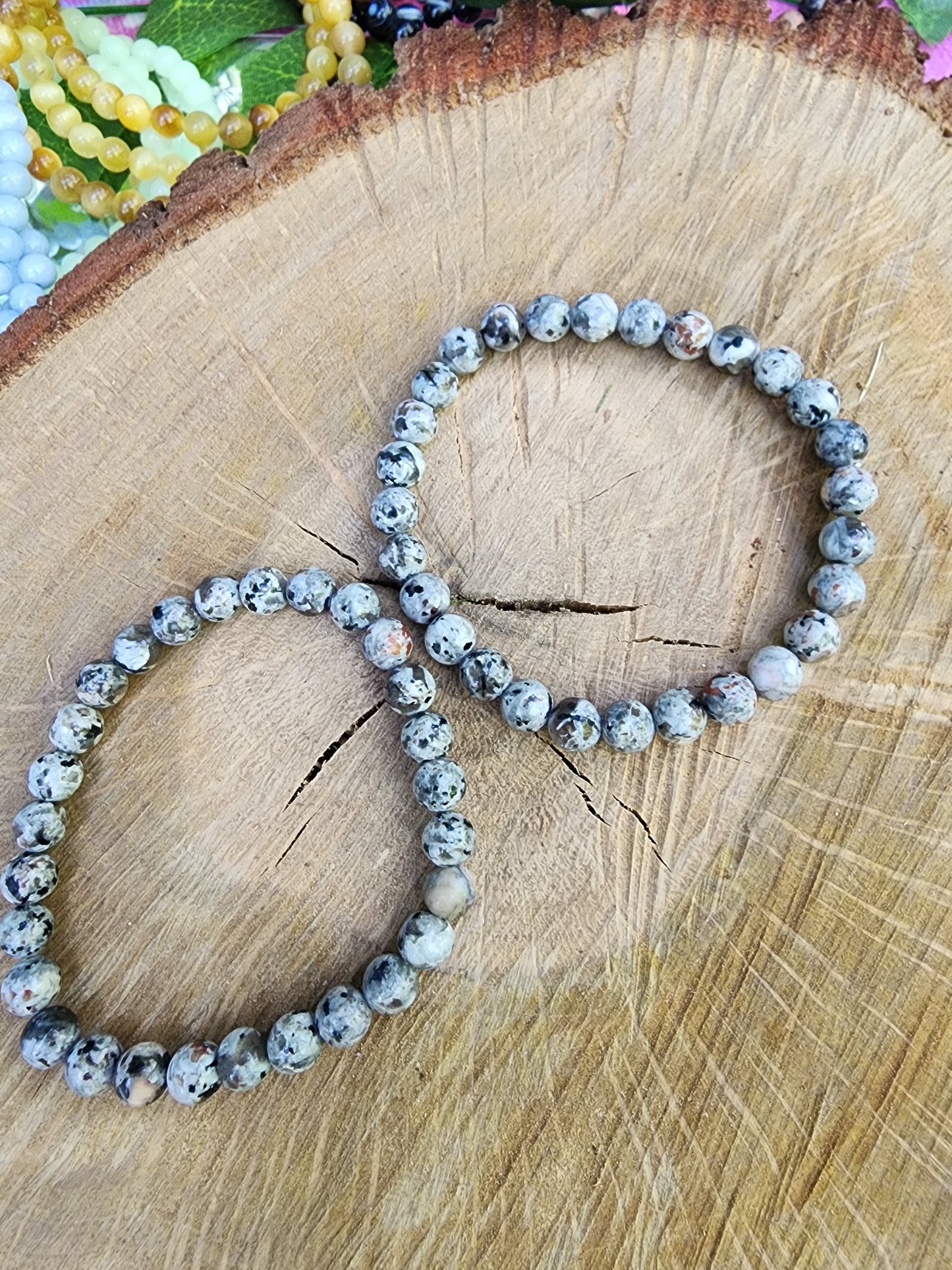 Assorted 6mm Crystal Beads Bracelets