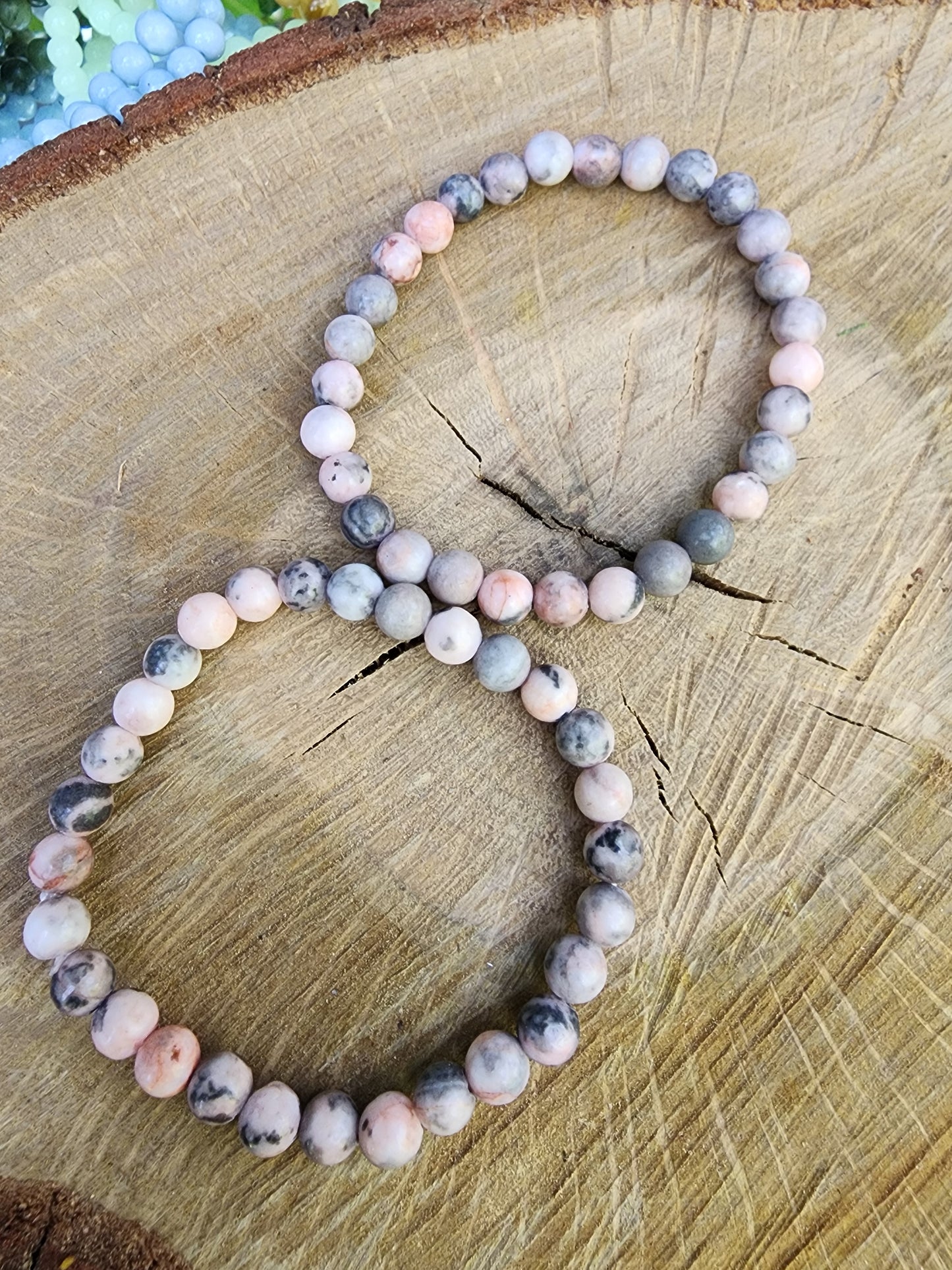 Assorted 6mm Crystal Beads Bracelets
