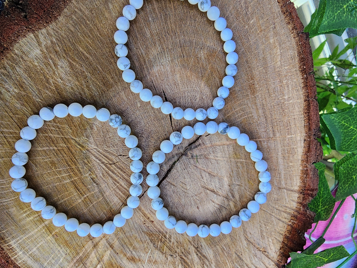 Assorted 6mm Crystal Beads Bracelets