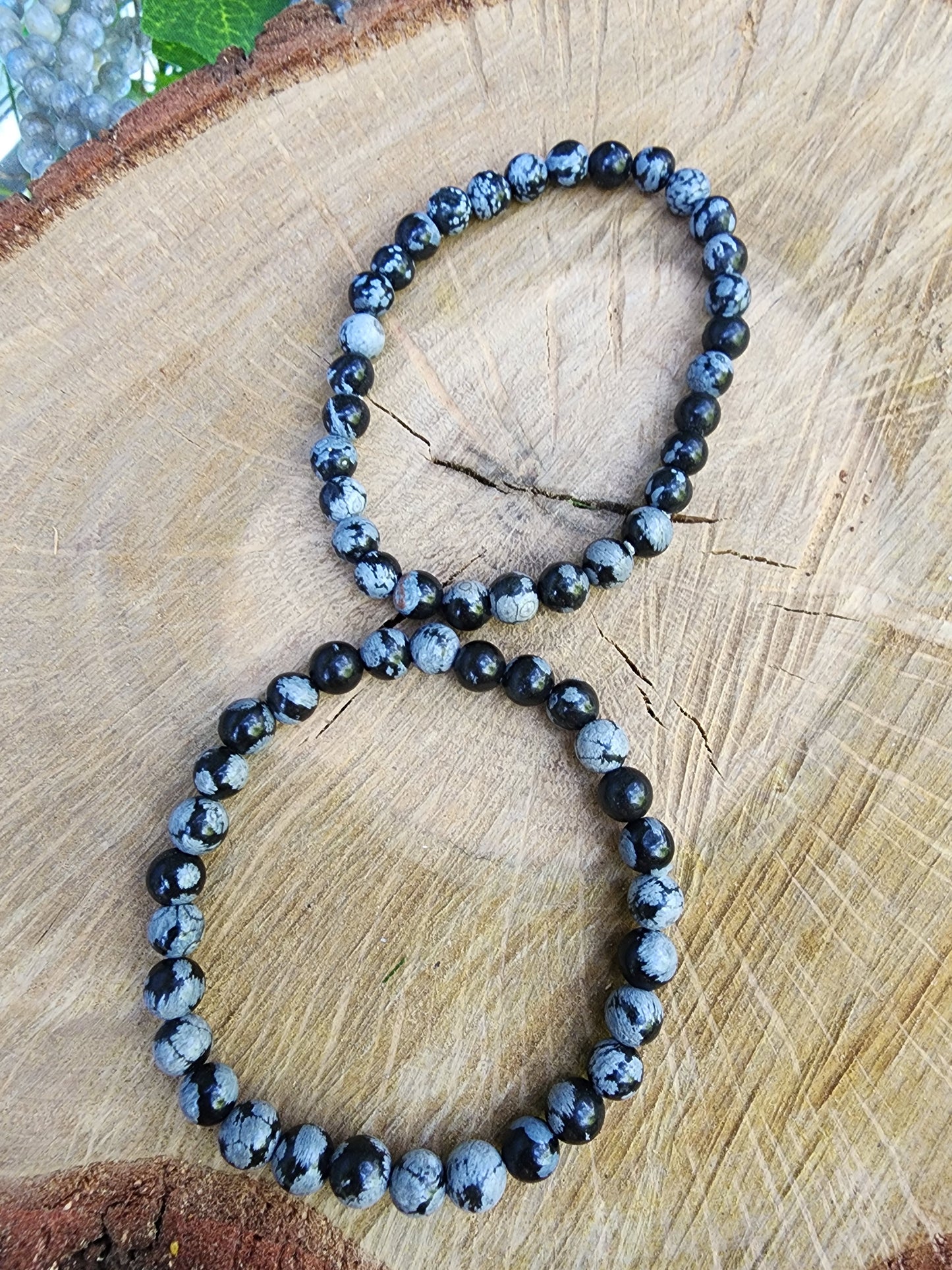 Assorted 6mm Crystal Beads Bracelets