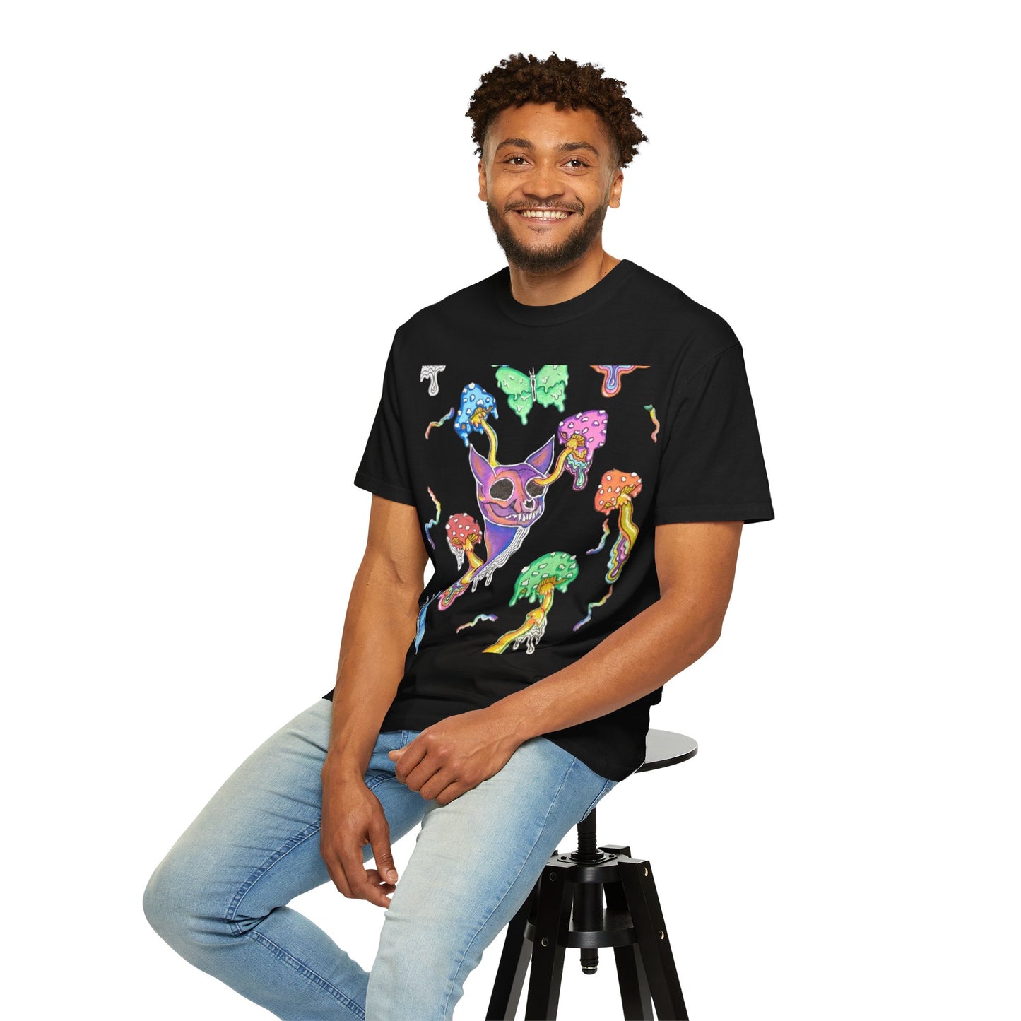 Drippy Kitty Unisex T-Shirt