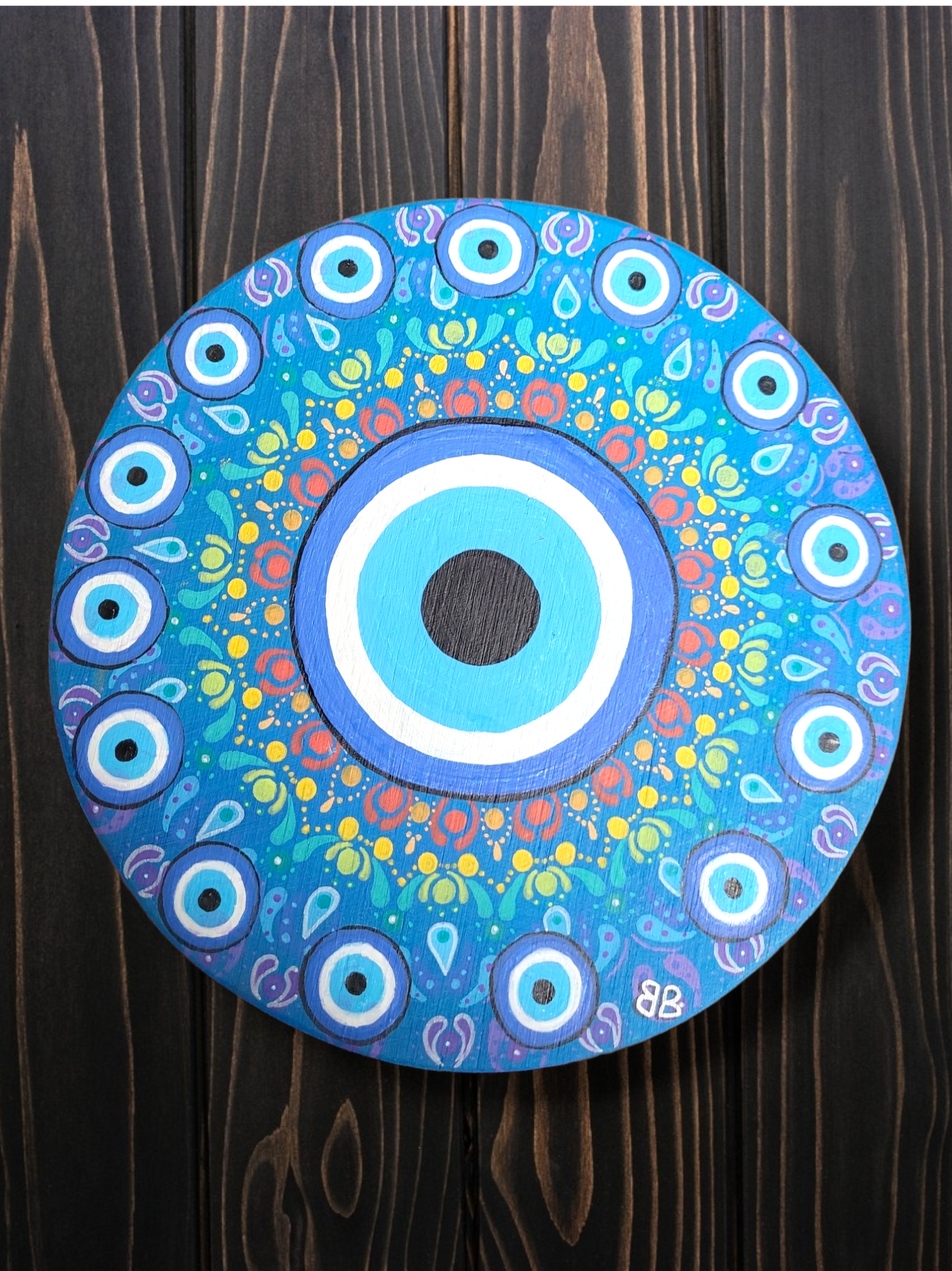 Nazar-dala Wood Painting