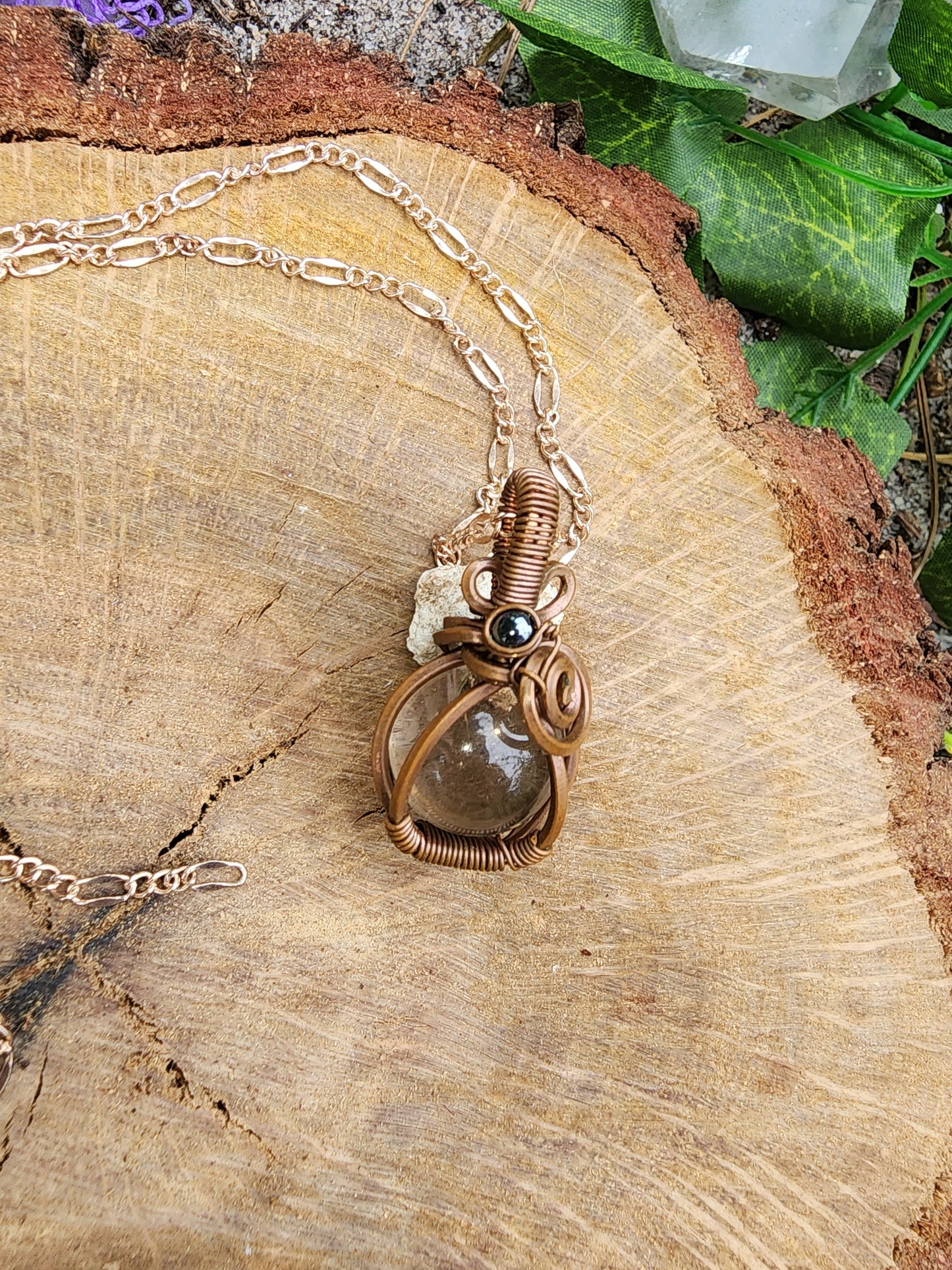 Smoky Quartz Transmutation Pendant