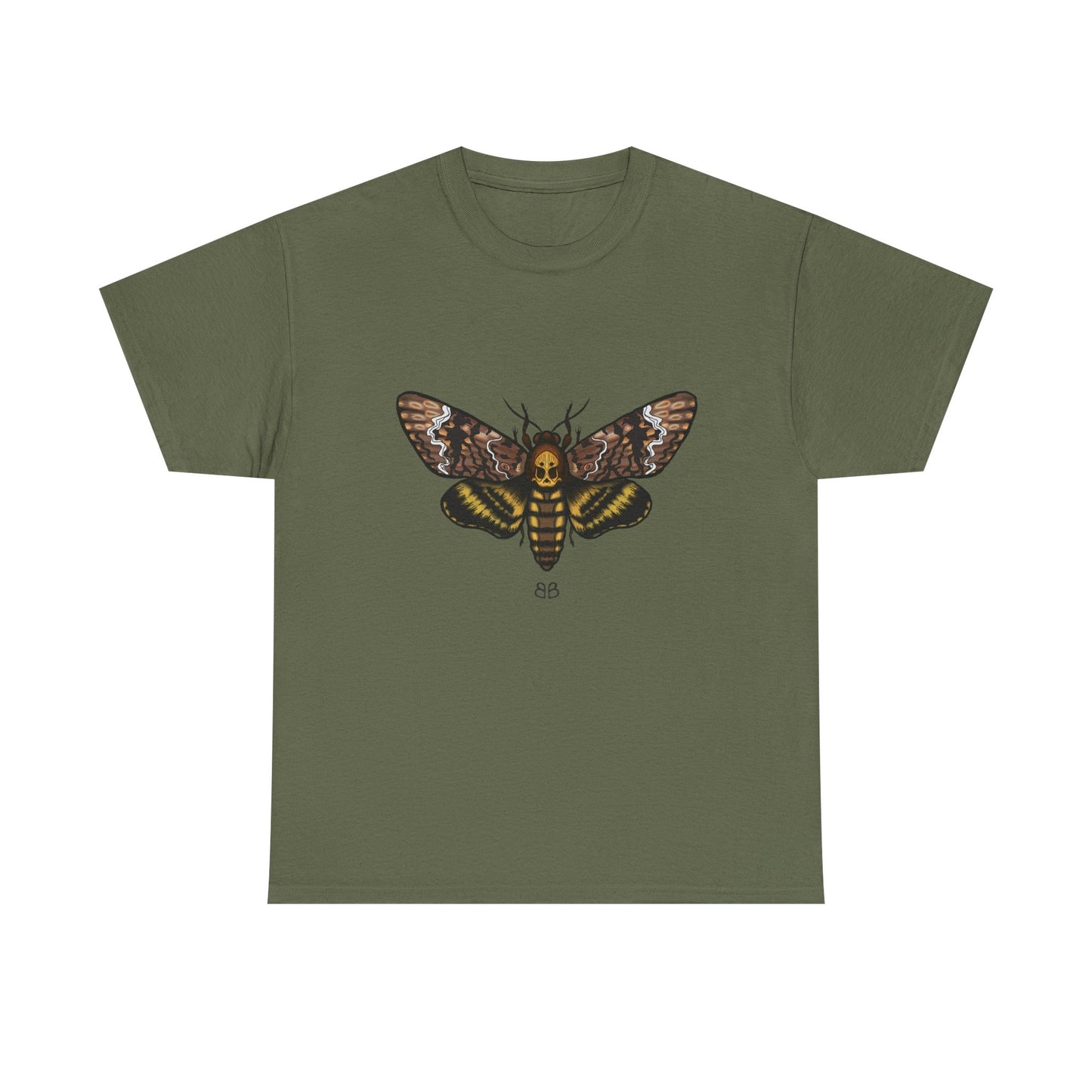 Death Moth Unisex Cotton Tee