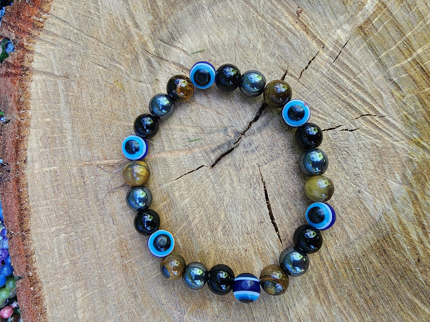 Assorted 8mm Crystal Beads Bracelets