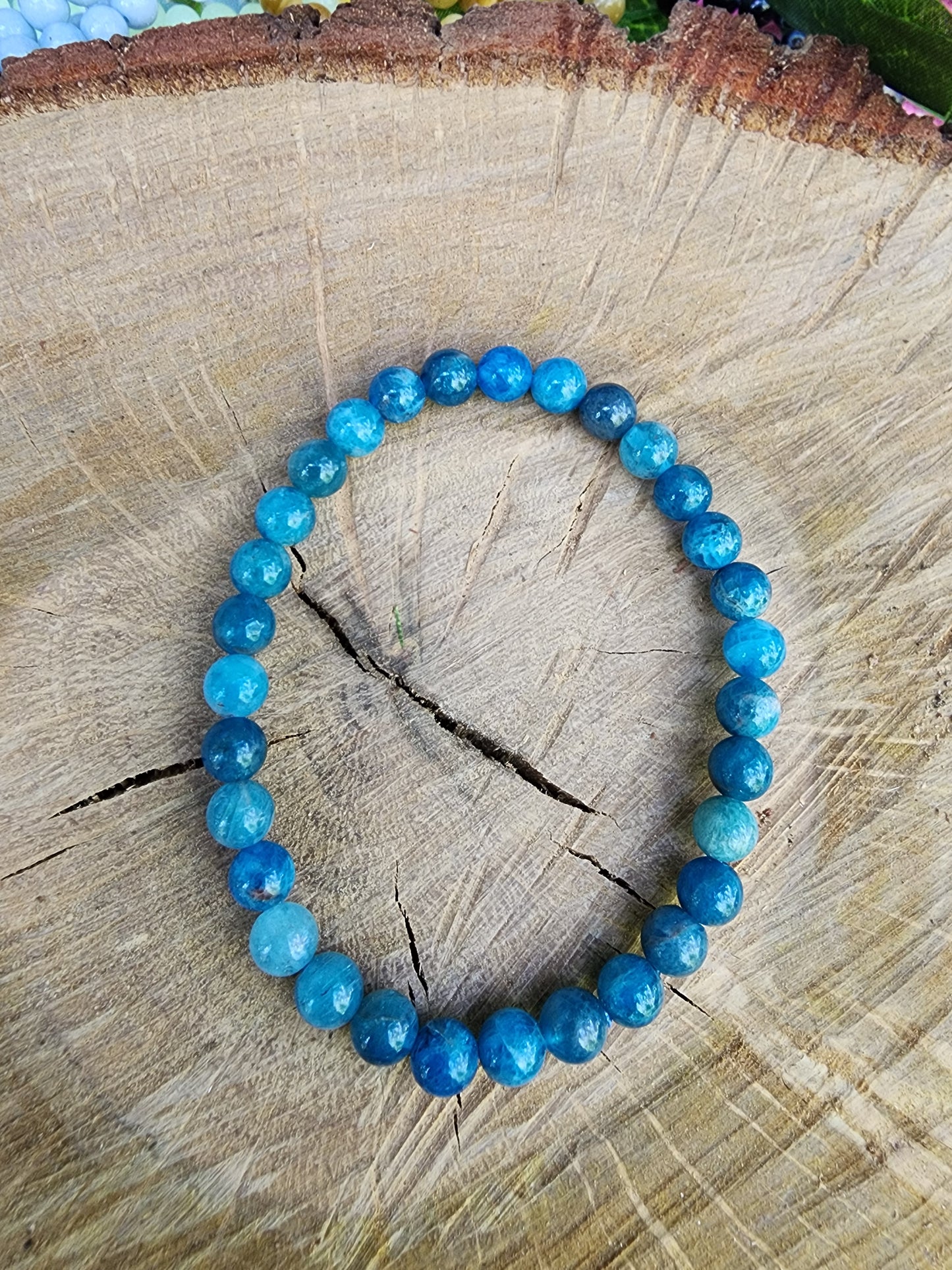 Assorted 6mm Crystal Beads Bracelets