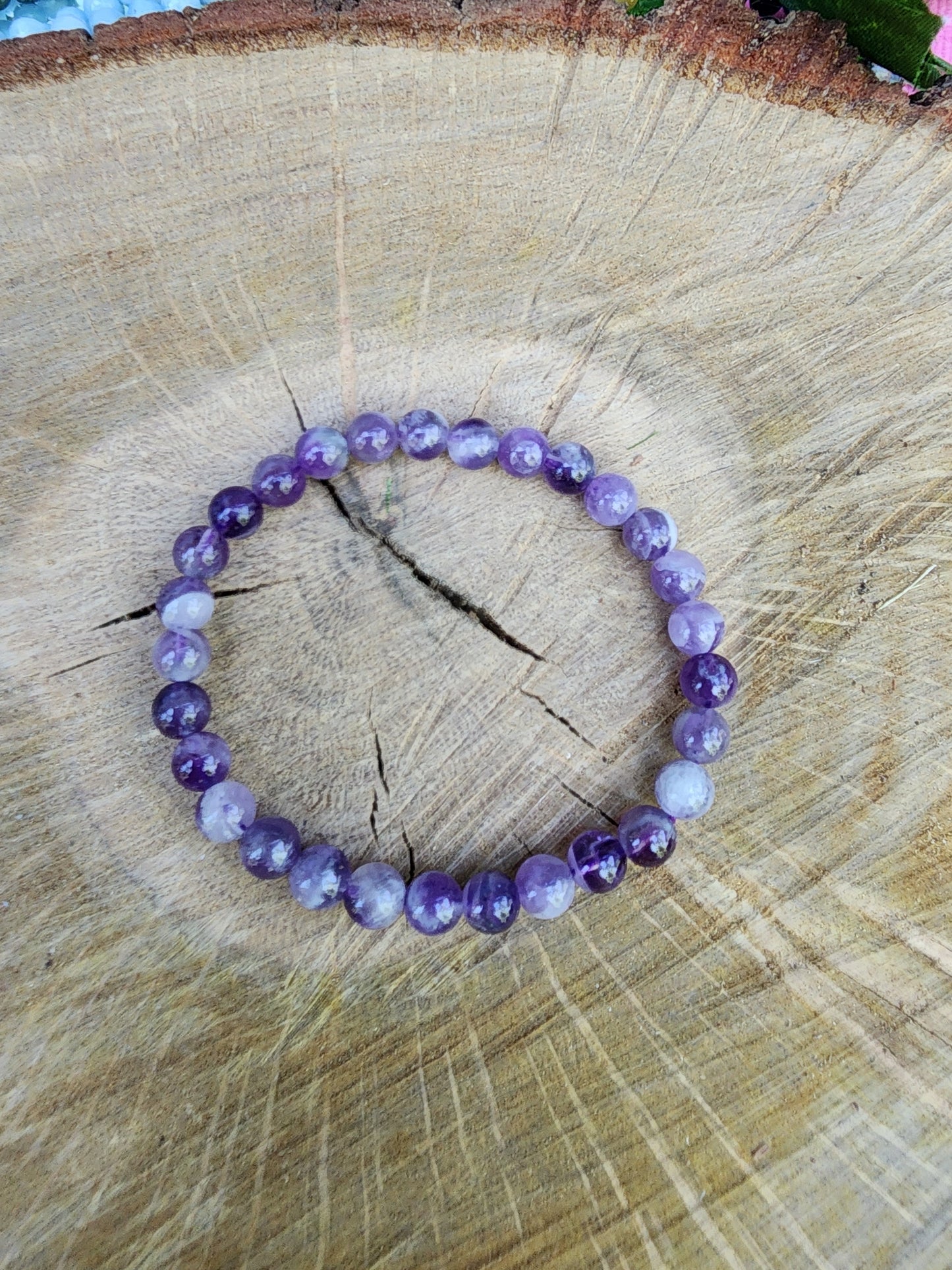 Assorted 6mm Crystal Beads Bracelets