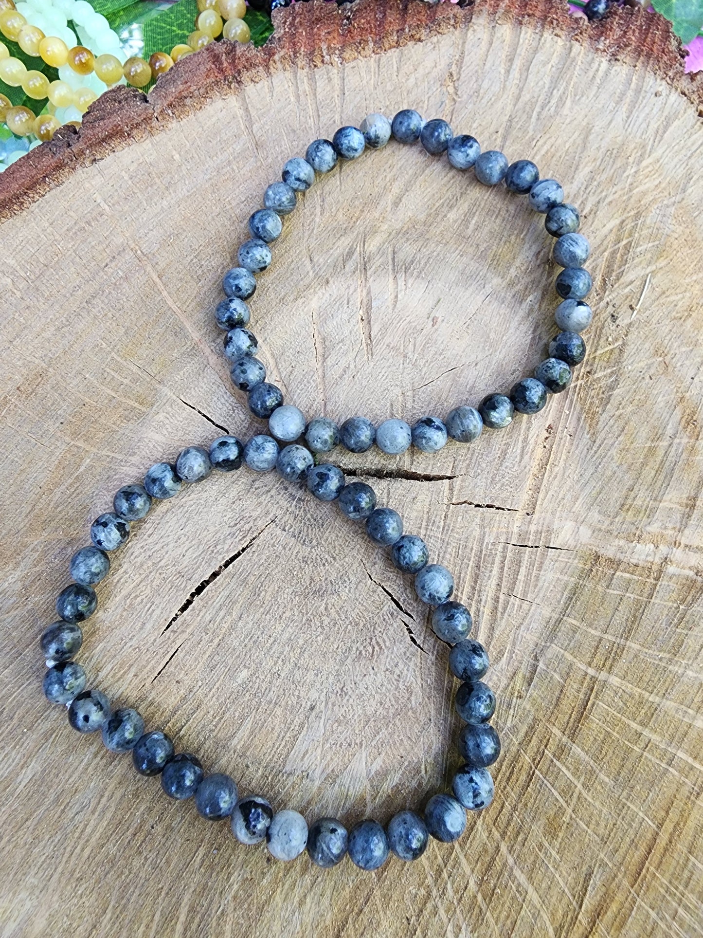 Assorted 6mm Crystal Beads Bracelets