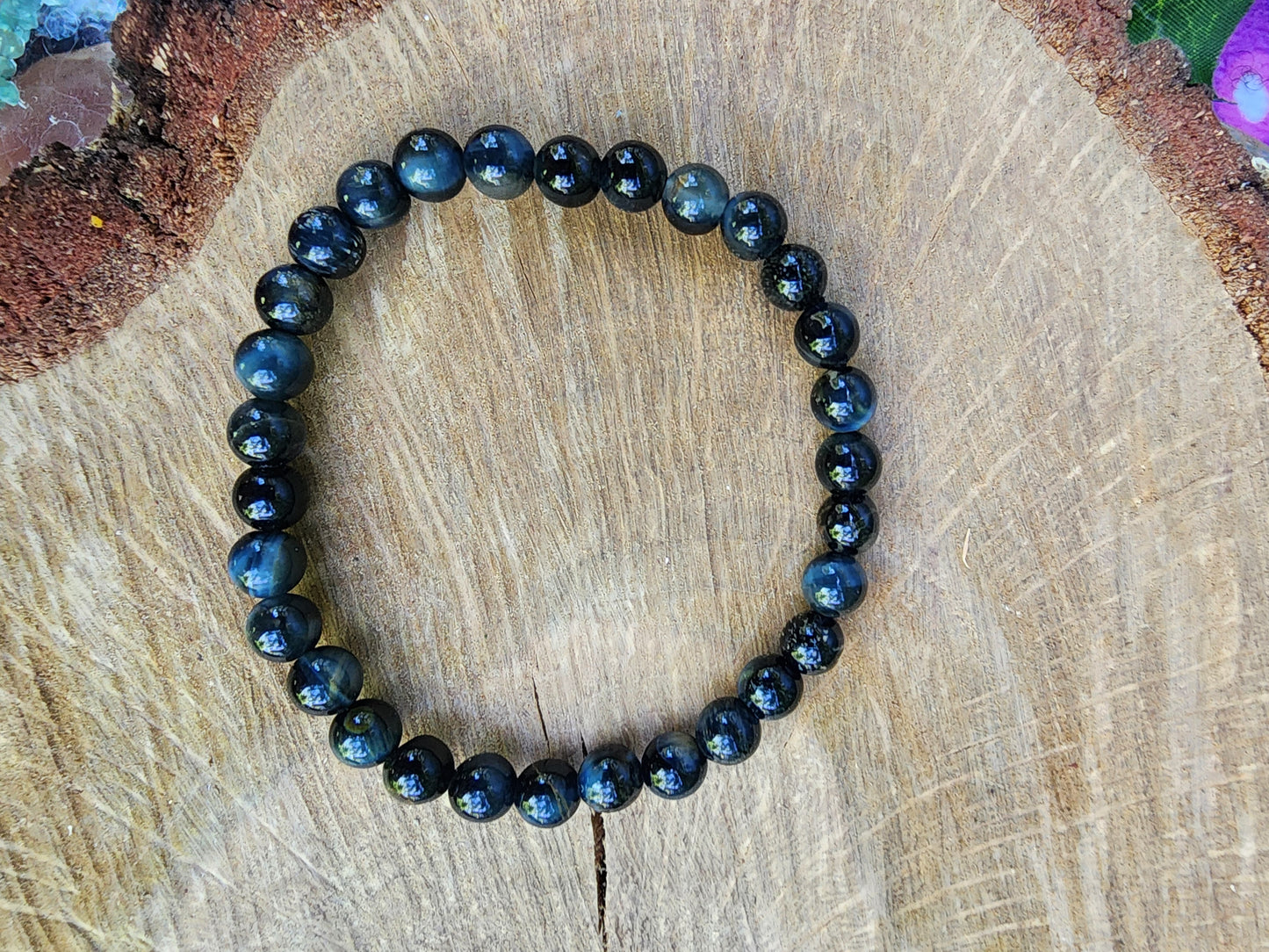 Assorted 6mm Crystal Beads Bracelets