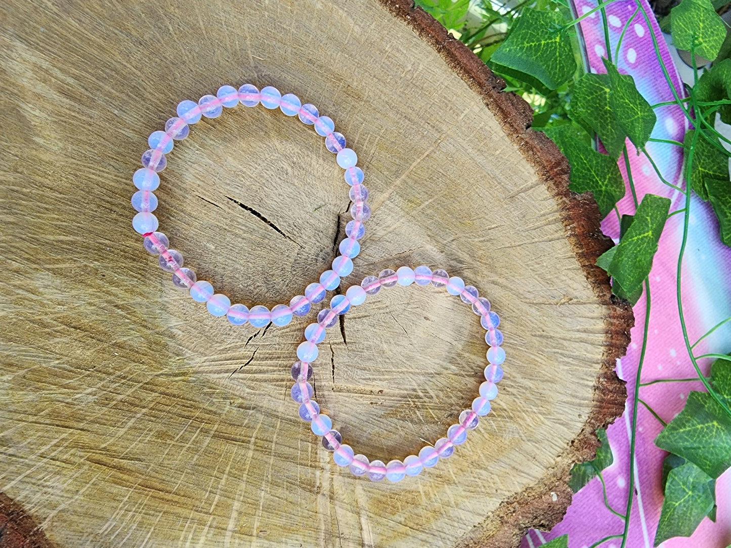 Assorted 6mm Crystal Beads Bracelets