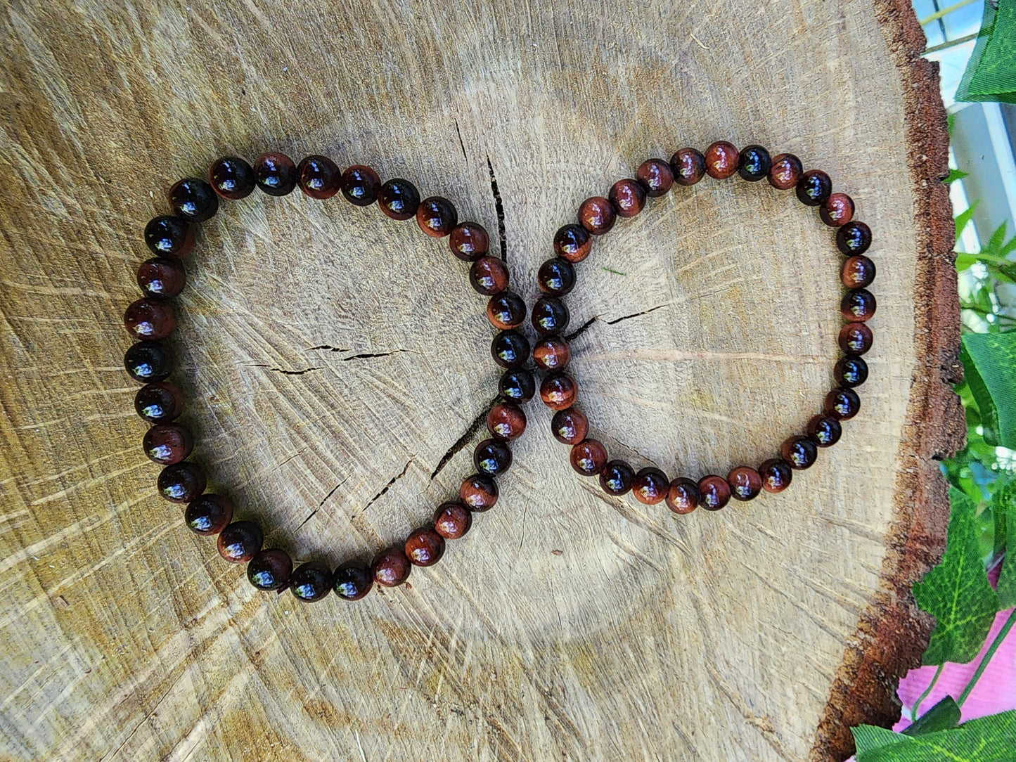 Assorted 6mm Crystal Beads Bracelets