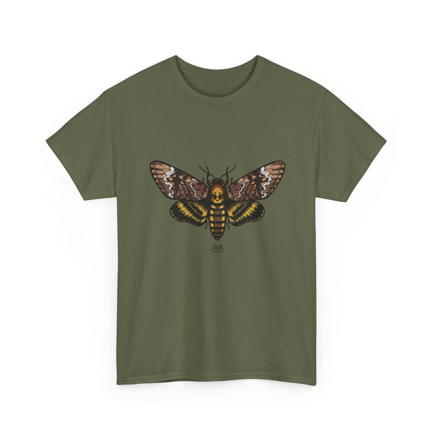 Death Moth Unisex Cotton Tee