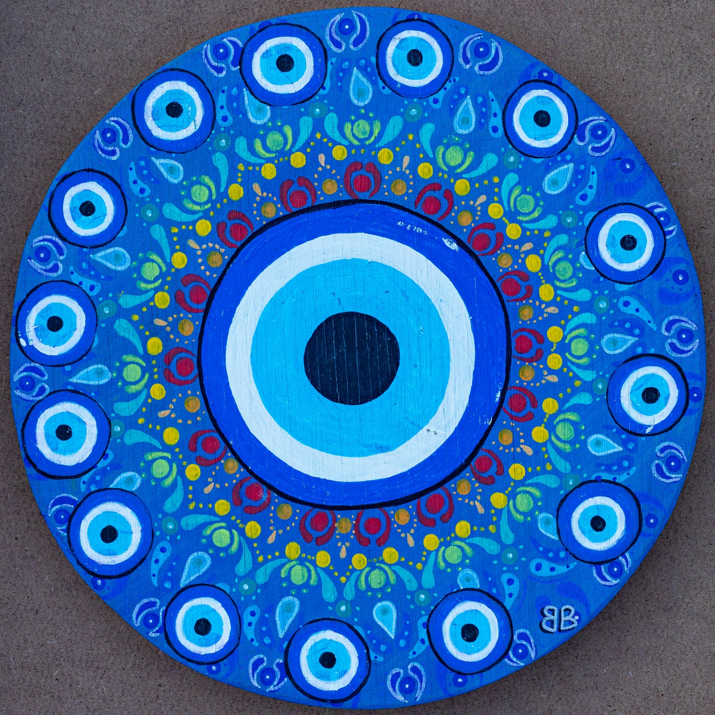 Nazar-dala Wood Painting