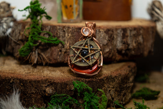 Red Jasper Protection Pendant